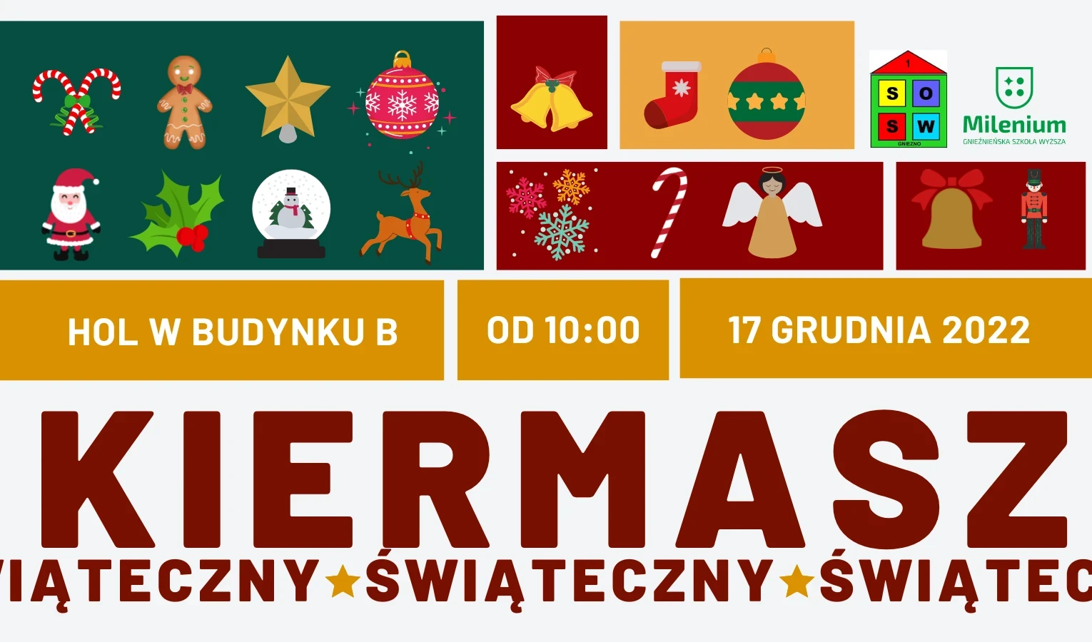 Już w najbliższą sobotę Kiermasz Świąteczny