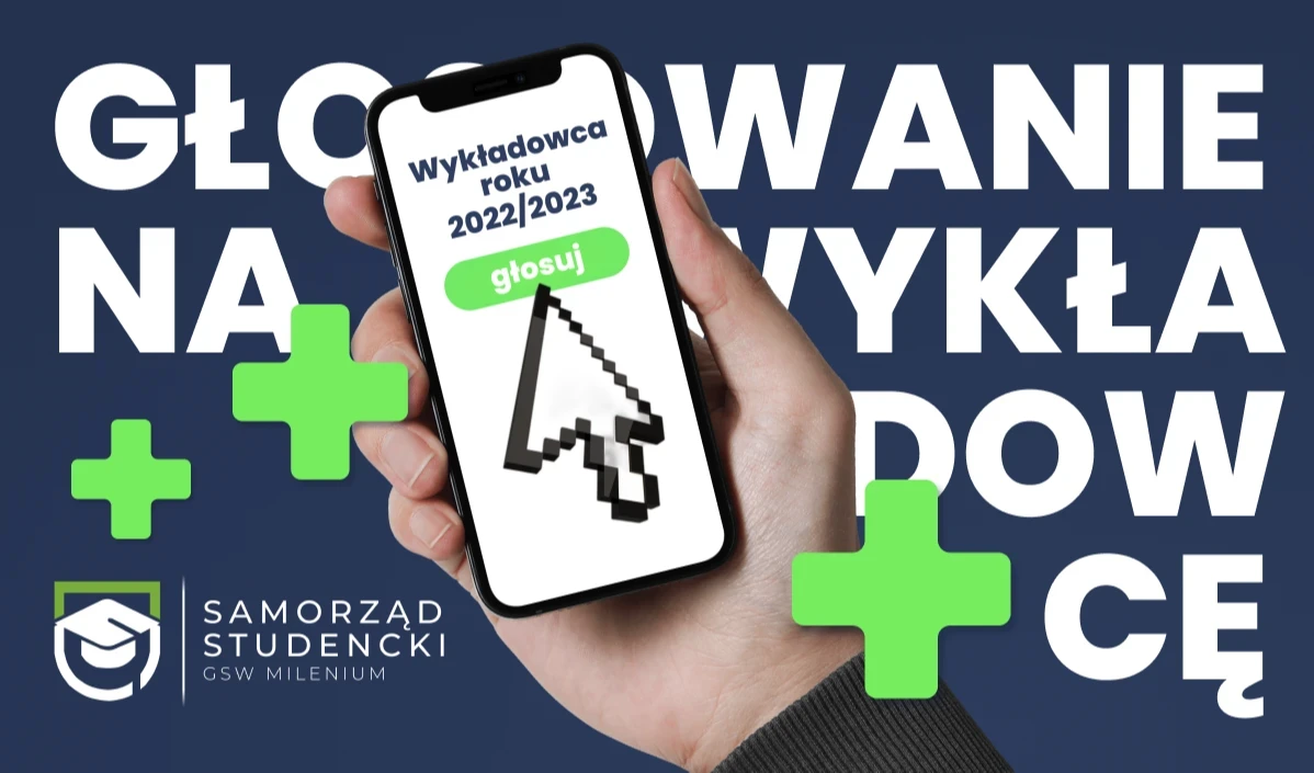Głosuj na swojego ulubionego wykładowcę – Plebiscyt Osobowość Akademicka 2022/2023