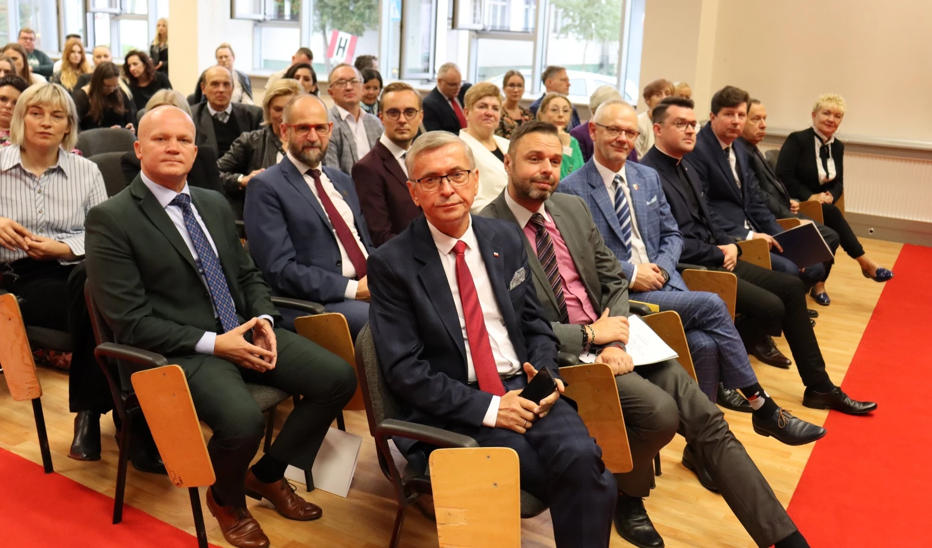 Gratulacje i życzenia od gości - Inauguracja Roku Akademickiego 2023/2024