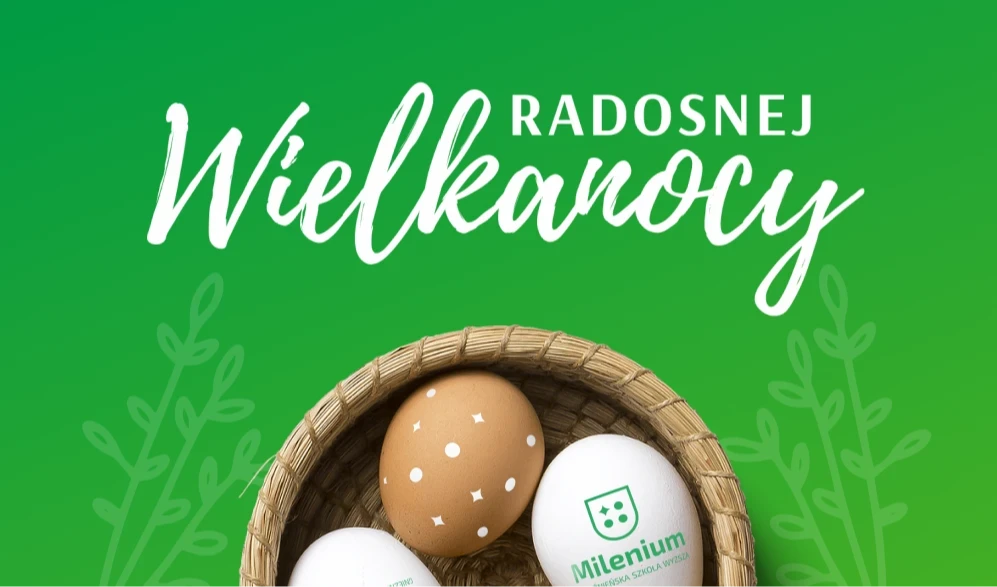 Radosnej Wielkanocy życzy GSW Milenium