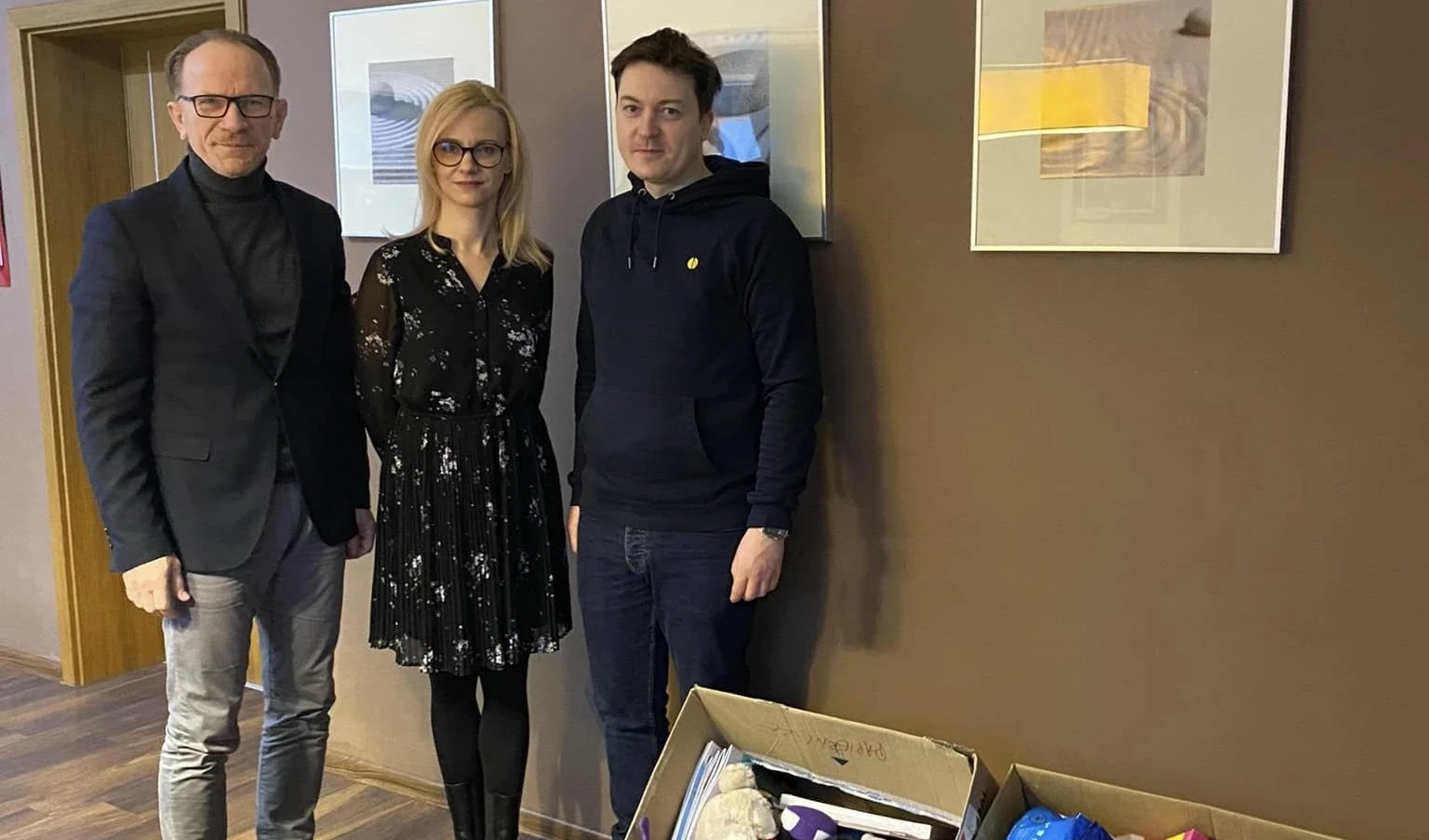 Finał zbiórki charytatywnej Koła Naukowego Milenium Management