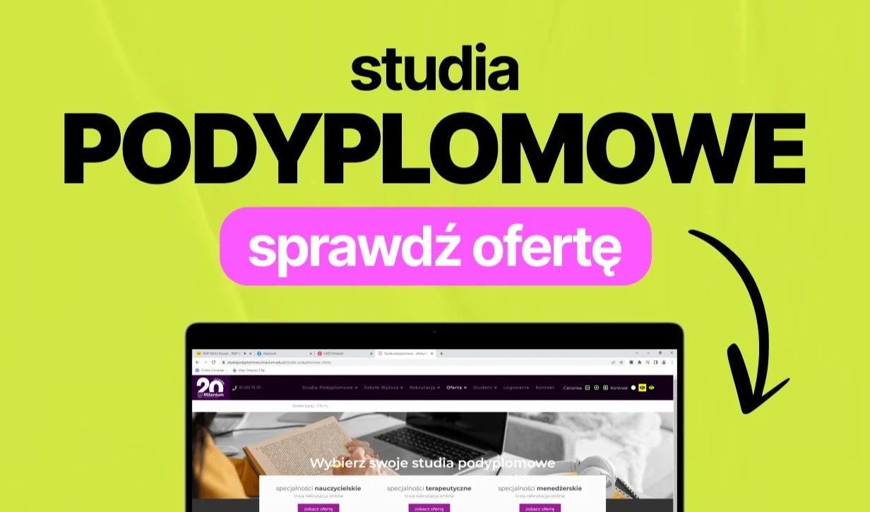 Lista otwartych specjalności w maju 2023 na studia podyplomowe