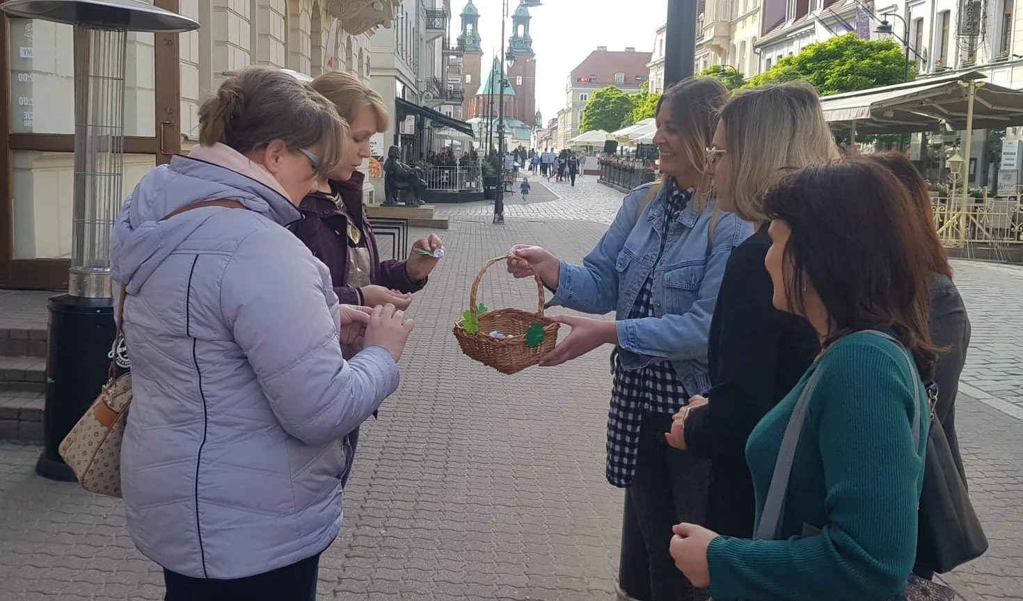 Akcje profilaktyczne studentek Pedagogiki w ramach zajęć "Dziedziny i metody profilaktyki społecznej"