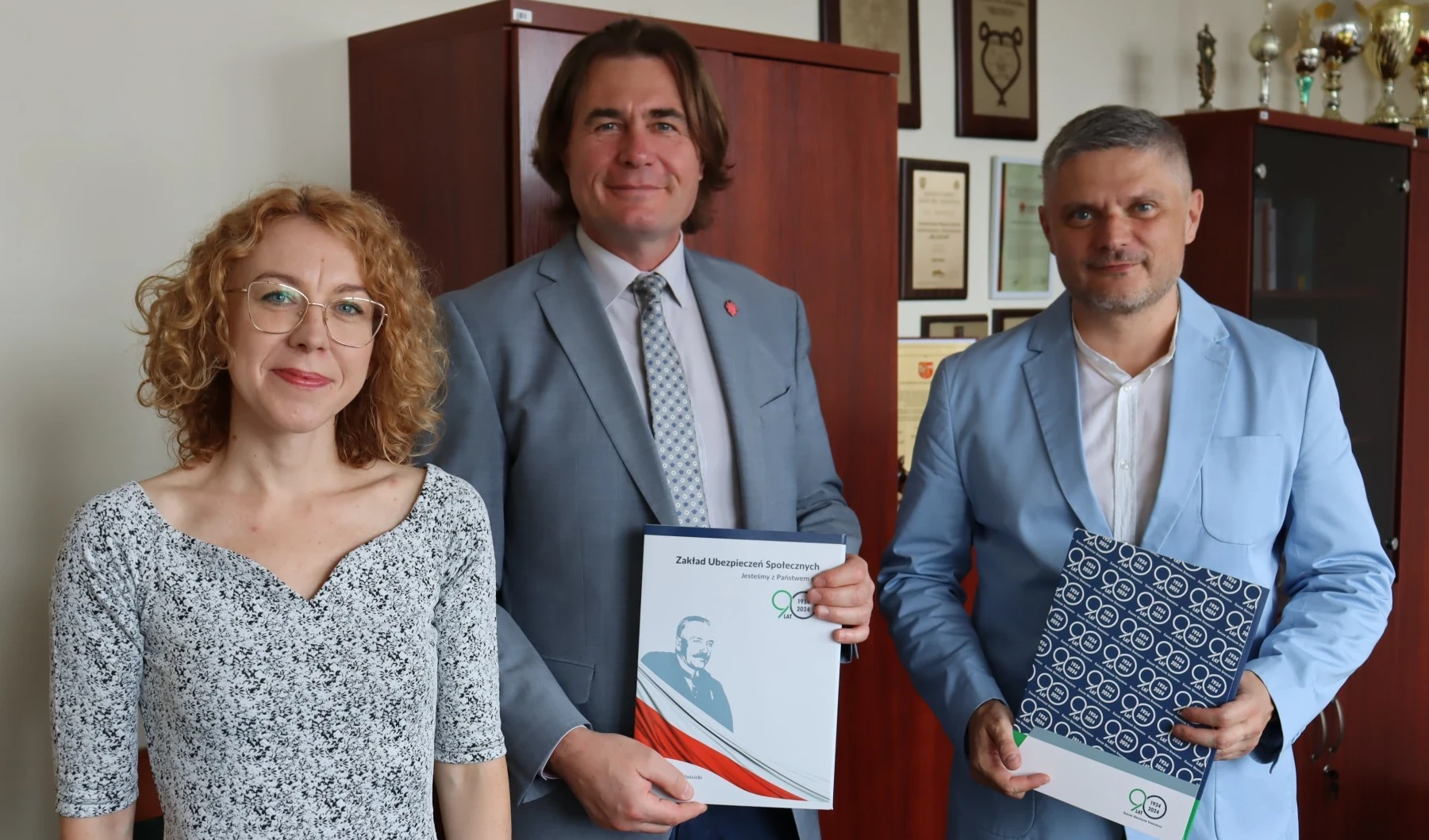 Podpisanie porozumienia pomiędzy ZUS a GSW Milenium