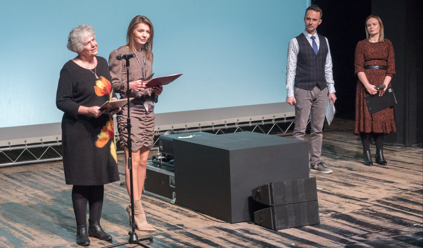 Przewodnicząca Samorządu Studenckiego Daria Ciążyńska w Jury Studenckim 14.OFFeliady