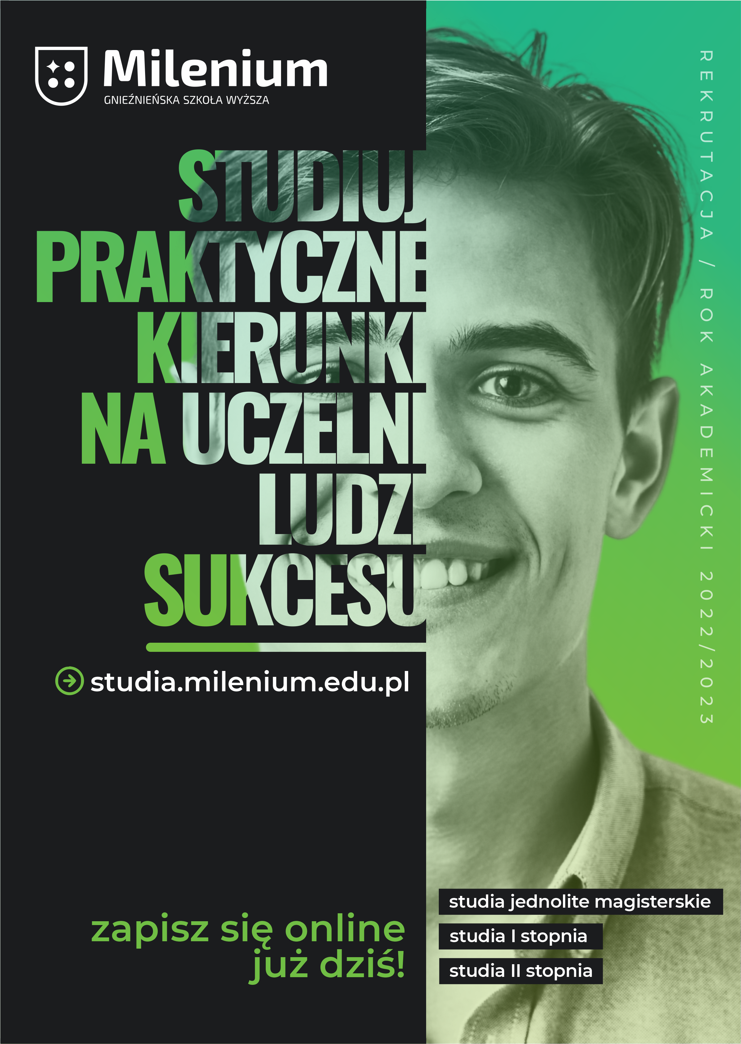 rekrutacja na studia gsw milenium pedagogika zarządzanie