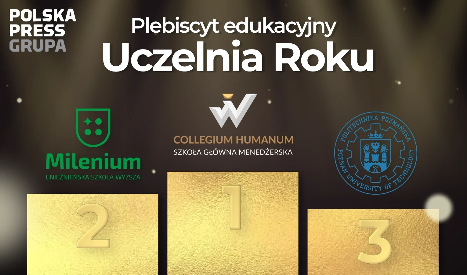 gsw milenium uczelnia roku najlepsza uczelnia gniezno polska press głos wielkopolski plebiscyt edukacyjny