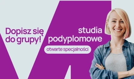 Zobacz listę uruchomionych specjalności na studiach podyplomowych