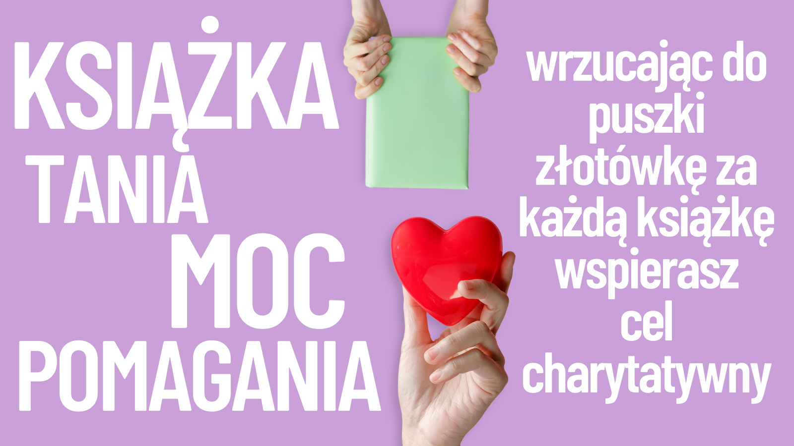 Książka tania, moc pomagania